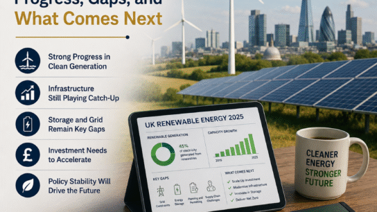 UK Renewable Energy in 2025: Progress, Gaps, and What Comes Next