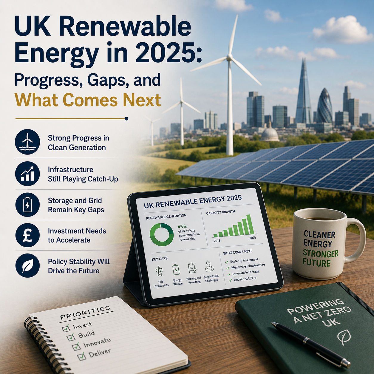 UK Renewable Energy in 2025: Progress, Gaps, and What Comes Next